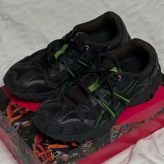 [BUNJANG] Asics x Andersson Bell Gel-Sonoma 15-50 Black Green 275mm / 아식스 x 앤더슨벨 젤소노마 15-50 275