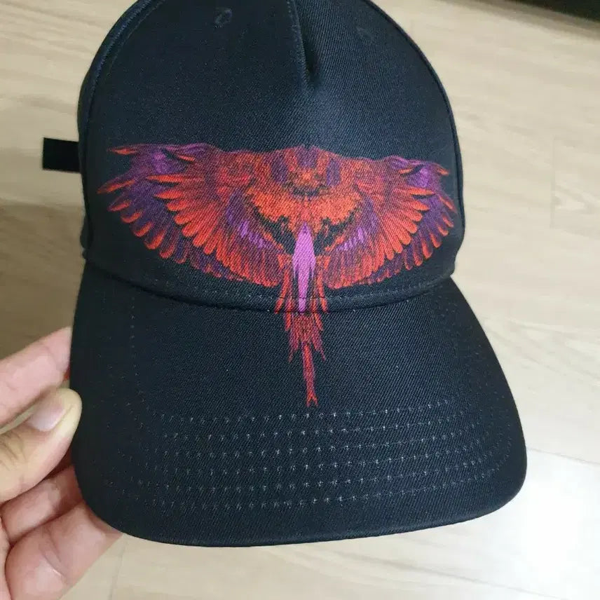 [BUNJANG] MARCELO BURLON Bologna Wing Logo Baseball Cap Starter / 마르셀로 불론 볼로냐 윙 로고 볼캡 스타터