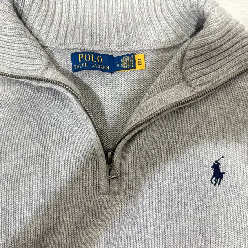 [BUNJANG] Polo Ralph Lauren Half-Zip Knit XL / 폴로 랄프로렌 반집업 니트