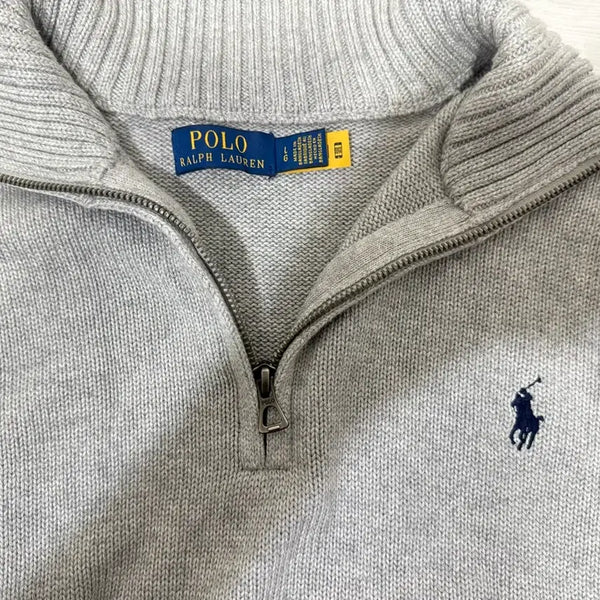 [BUNJANG] Polo Ralph Lauren Half-Zip Knit XL / 폴로 랄프로렌 반집업 니트