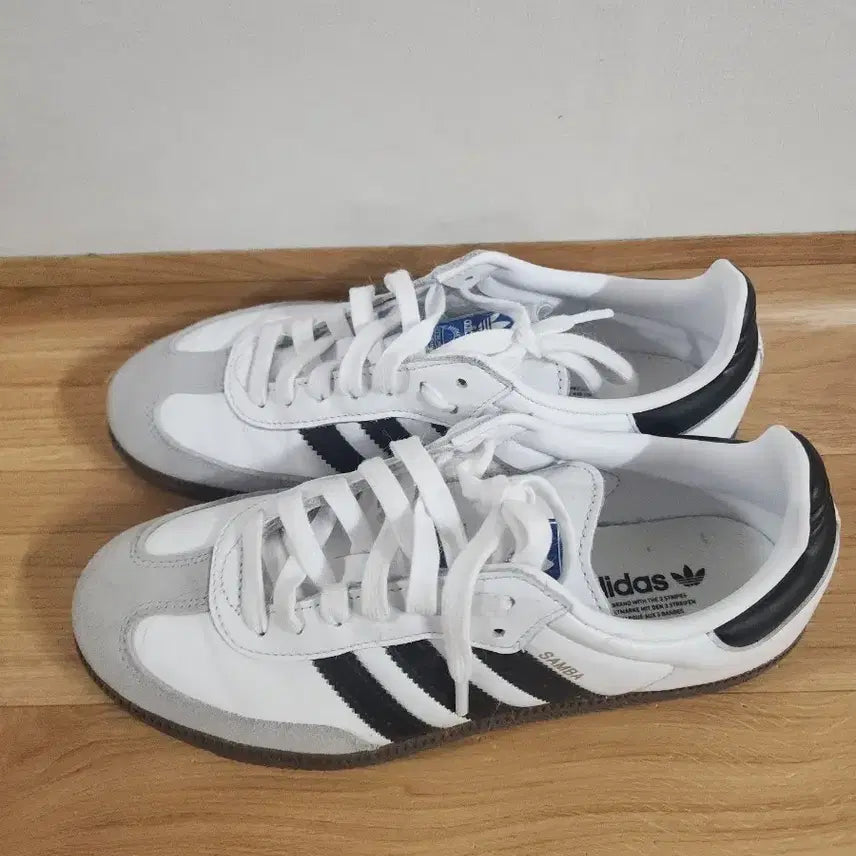 [BUNJANG] Adidas Samba White 240mm / 아디다스 삼바 흰색 240