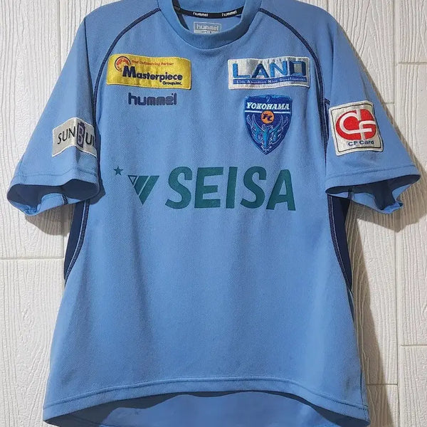 [BUNJANG] Yokohama FC Short Sleeve Training Top / J리그 요코하마FC 반팔 트레이닝 탑#희귀#레트로
