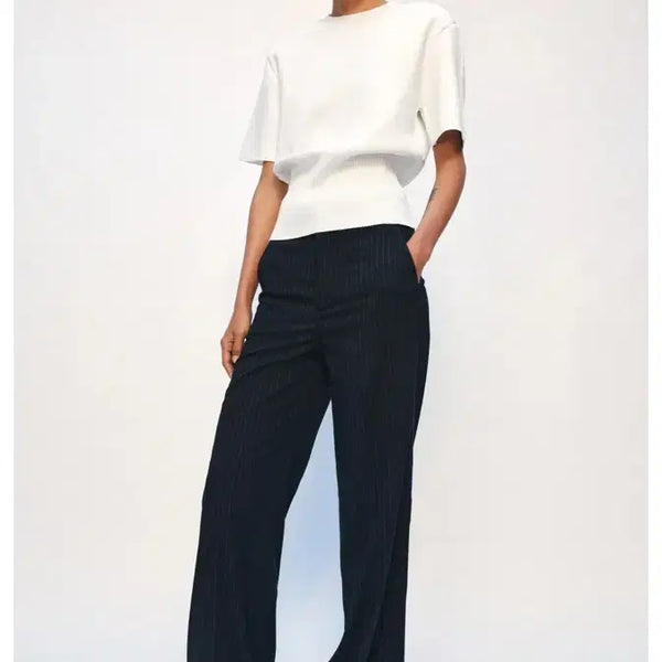 [BUNJANG] Zara ZW Collection Pin Stripe Pants / 자라 ZW 컬렉션 핀 스트라이프 팬츠