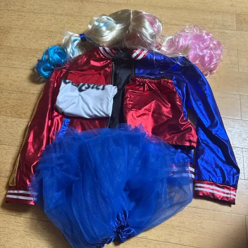 [BUNJANG] Harley Quinn & Joker Costume Set / 할리퀸 조커 세트 코스트레(졸업사진)