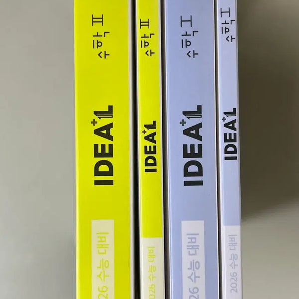 [BUNJANG] Kim Ki-hyun 2026 Math Level 1 & 2 Textbook Bundle / 김기현 아이디어 2026 수1 수2 판매합니다