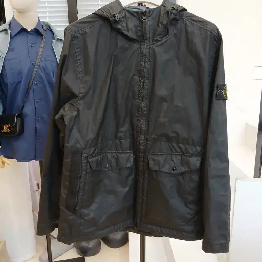 [BUNJANG] Stone Island 24SS Membrana Windbreaker Jacket L / 24ss 스톤아일랜드 멤브라나 바람막이 L