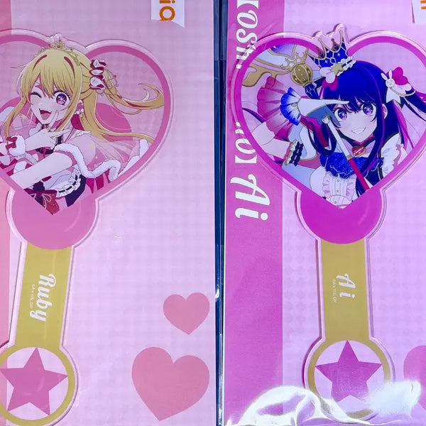 [BUNJANG] Oshi no Ko Movic Miracle Magical Fair Acrylic Stick (Ai, Ruby) Bundle / 최애의 아이 무빅 미라클 매지컬 페어 아크릴 스틱 (아이, 루비)