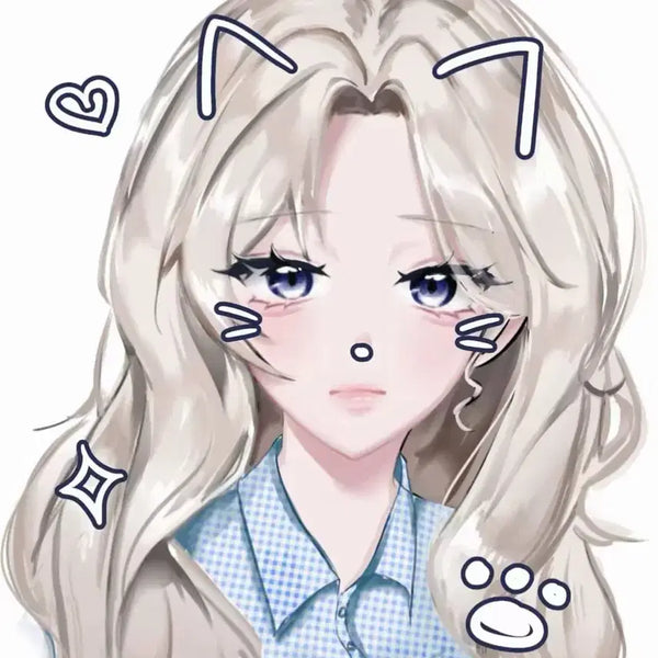 [BUNJANG] Custom Anime-Style Commission Illustration / 미소녀 타입 커미션 일러스트 그림