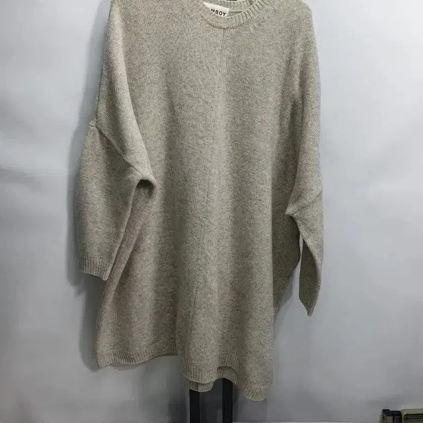 [BUNJANG] STUDIO TOMBOY Loose Fit Knit Wool Sweater Dress / 스튜디오톰보이 원피스 루즈핏 니트 울 스웨터 F