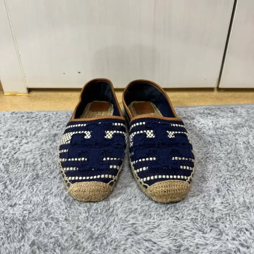 [BUNJANG] Tory Burch Canvas Espadrilles / 토리버치 캔버스 에스파듀 (260)