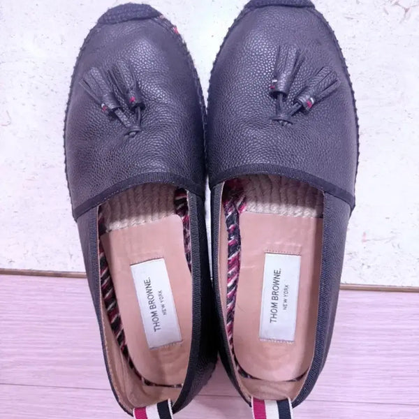 [BUNJANG] Thom Browne Men's Loafers Black Size 7 / 톰브라운 로퍼 블랙 남자7사이즈
