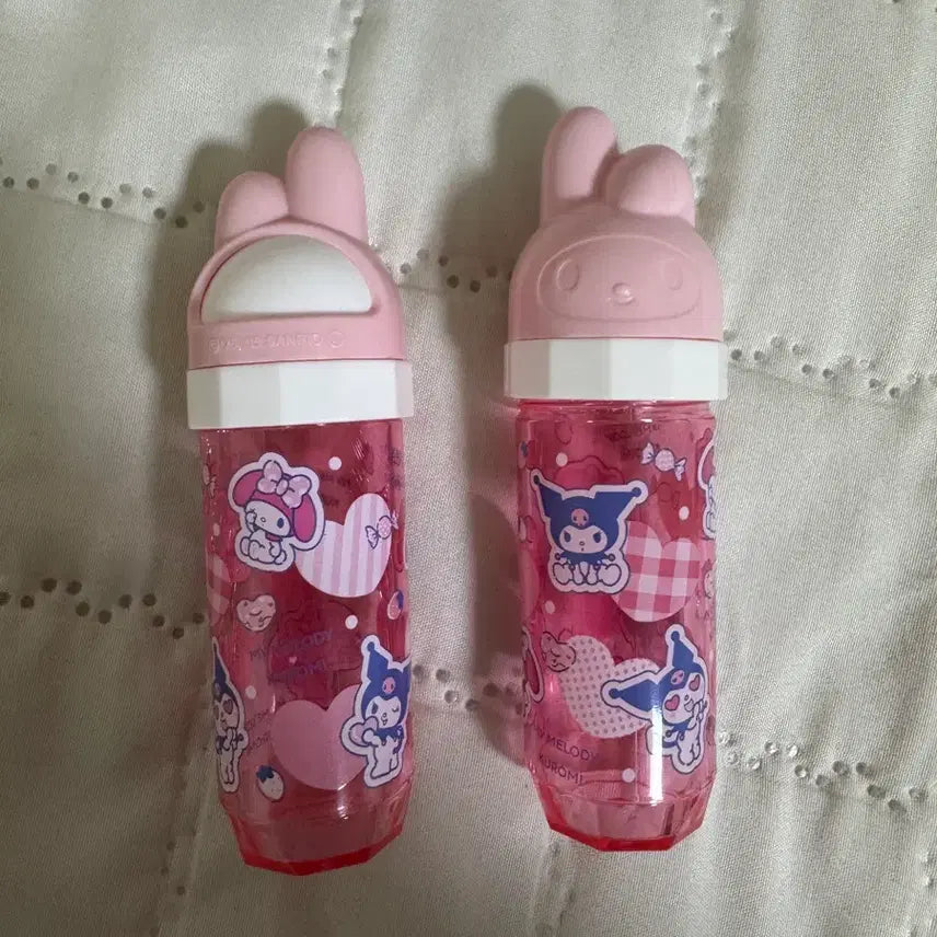 [BUNJANG] Sanrio My Melody & Kuromi Cotton Swab Case / 산리오 마이멜로디&쿠로미 면봉 케이스