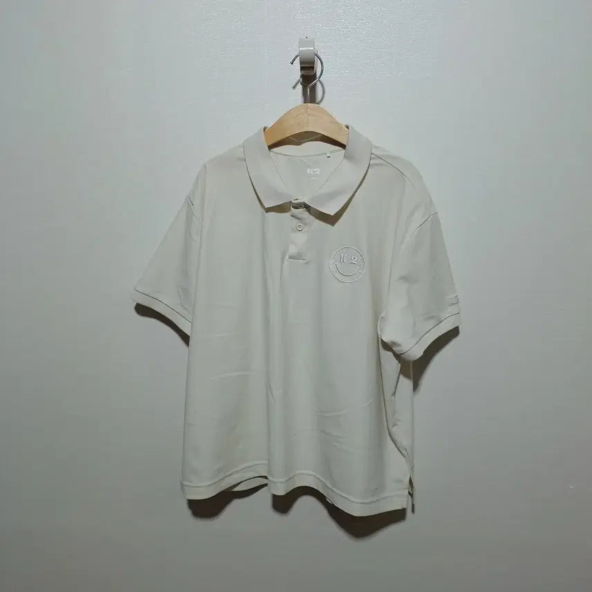 [BUNJANG] K2 Women's Oversized Fit Short Sleeve Polo T-Shirt (Size 100) / K2 여성 오버핏 반팔 카라티셔츠 100 (26A1513)