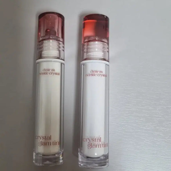 [BUNJANG] Clio Crystal Glam Tint (Vanilla Apple, Mellow Fig) Bundle Set / 클리오 크리스탈 글램 틴트 (바닐라 애플, 멜로우 피그)