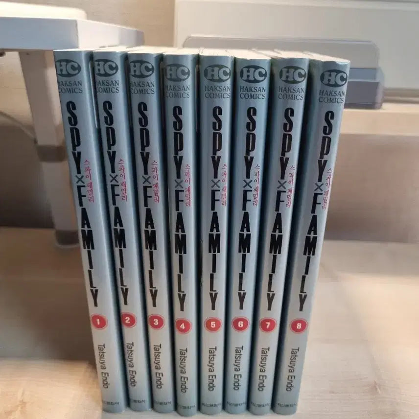 [BUNJANG] Spy x Family Manga Volume 1-8 Set / 스파이 패밀리 만화책 1~8권 세트