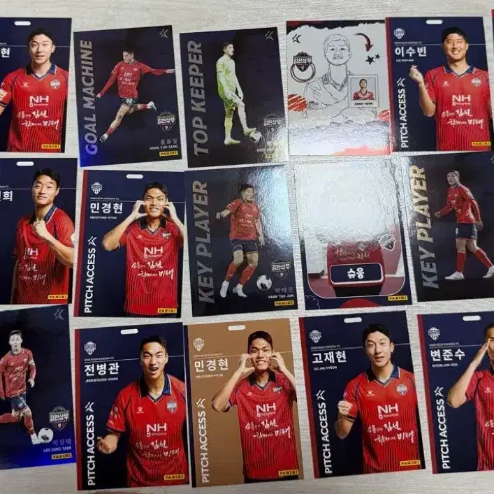 [BUNJANG] Kimcheon Sangmu 2026 K League Panini Bundle Set / 김천 상무 2026 k리그 파니니 일괄