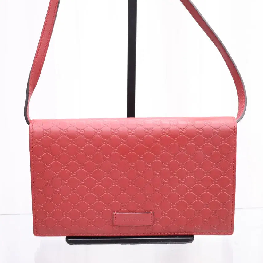 [BUNJANG] Gucci Micro Guccissima Mini Cross Shoulder Bag 466507 / 구찌 마이크로시마 미니 크로스 숄더백 466507
