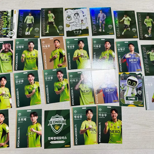 [BUNJANG] 2026 K League Panini Jeonbuk Hyundai Bundle Set / 2026 k리그 파니니 전북현대 일괄