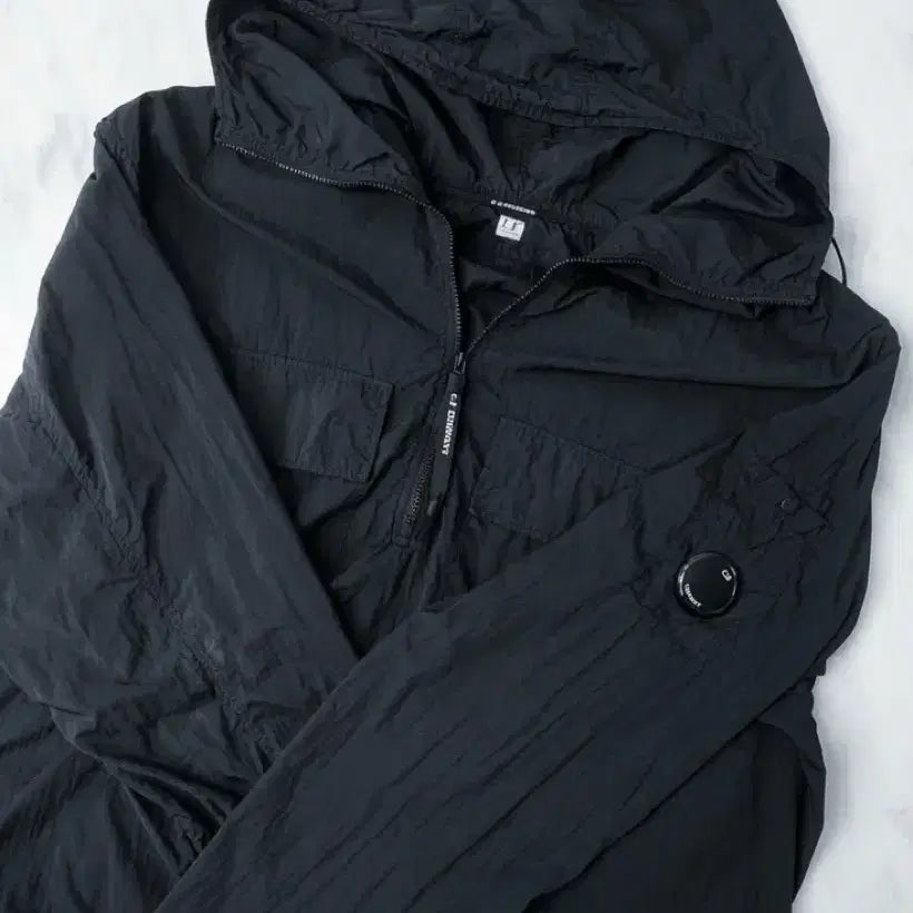 [BUNJANG] CP Company Black Lens Detail Windbreaker XXL / CP컴퍼니 블랙 렌즈와펜 바람막이 2XL XXL