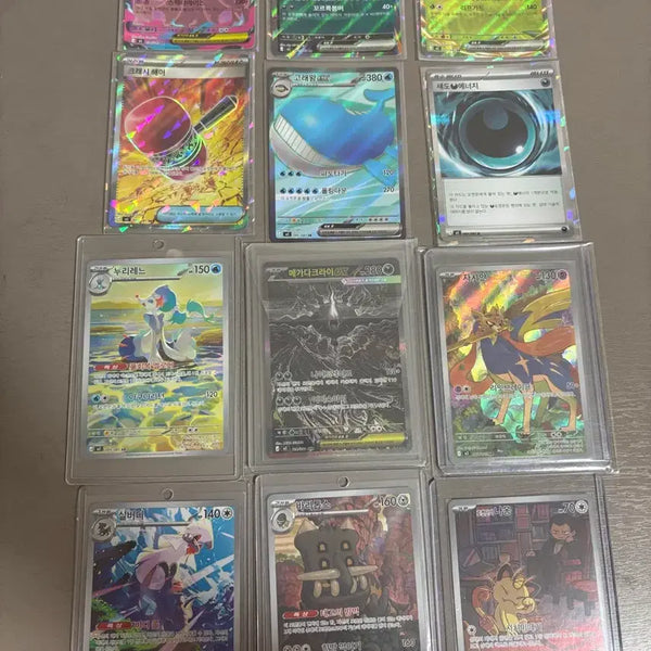 [BUNJANG] Mega Darkrai & Abyss Eye Hit Cards Bundle Set / 메가다크라이 sar+어비스아이 힛카드들 일괄 판매