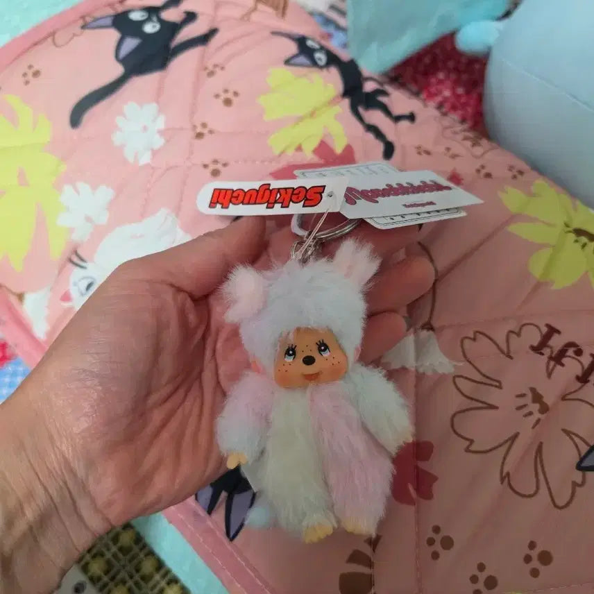 [BUNJANG] Monchhichi Tie-Dye Keychain / 몬치치 타이다이키링