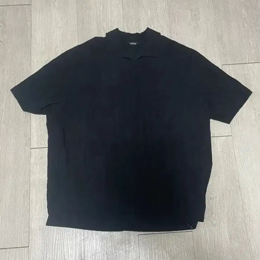 [BUNJANG] System Homme Short Sleeve Polo T-Shirt / 시스템옴므 반팔 카라티셔츠