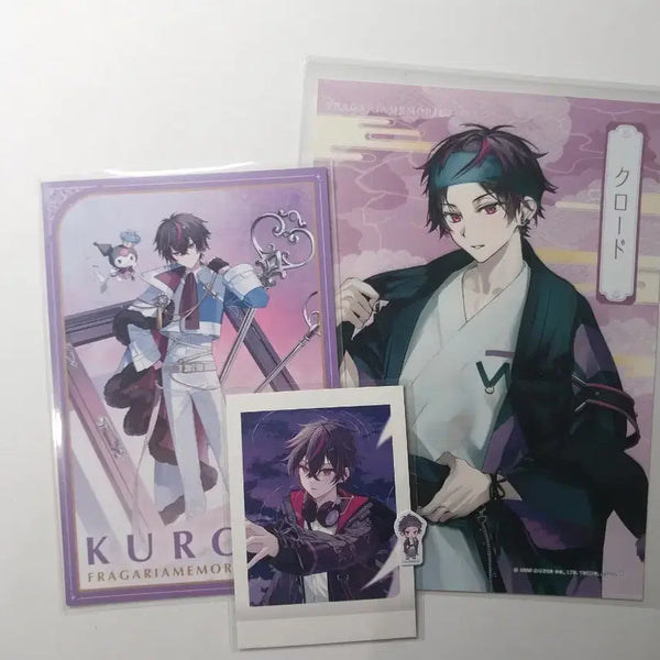 [BUNJANG] Fragaria Memories Kurod 2nd Anniversary Postcard & Gekurakutang Poster Pascha Set / 프라가리아메모리즈 프라메모 쿠로드 2주년 엽서 극락탕 포스터 파샤