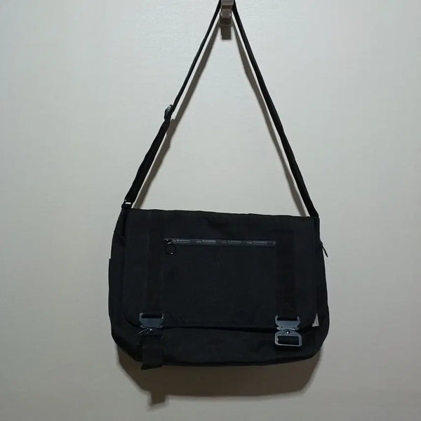 [BUNJANG] AGZD Gray Nylon Crossbody Messenger Bag / agzd gray 남성 크로스백 메신저백 (26E218)