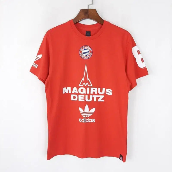 [BUNJANG] Adidas Originals Bayern Munich Retro T-Shirt M / 아디다스 오리지널스 바이에른 뮌헨 티셔츠 M