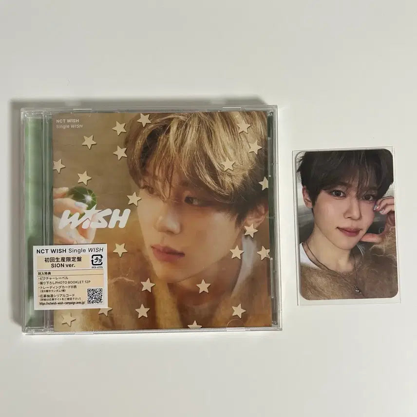 [BUNJANG] NCT WISH Sion WISH Japan Album Photocard Bundle Set / 엔시티위시 시온 WISH 일본 개인반 개봉앨범 포카 일괄