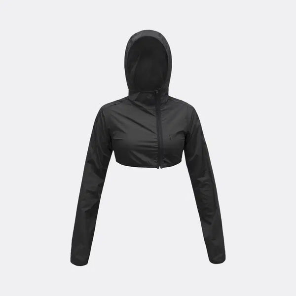 [BUNJANG] Ohhos Hoodie Bolero Maxi 2-Piece Set Black / 오호스 HOODIE BOLERO MAXI 2-PIECE BOLERO