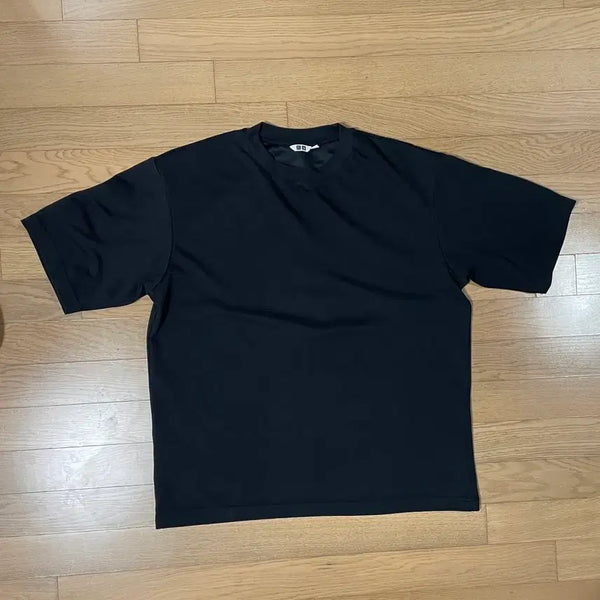 [BUNJANG] Uniqlo Men's AIRism Short Sleeve T-Shirt Black XL / XL / 유니클로 uniqlo 남성 에어리즘 반팔 티셔츠 블랙