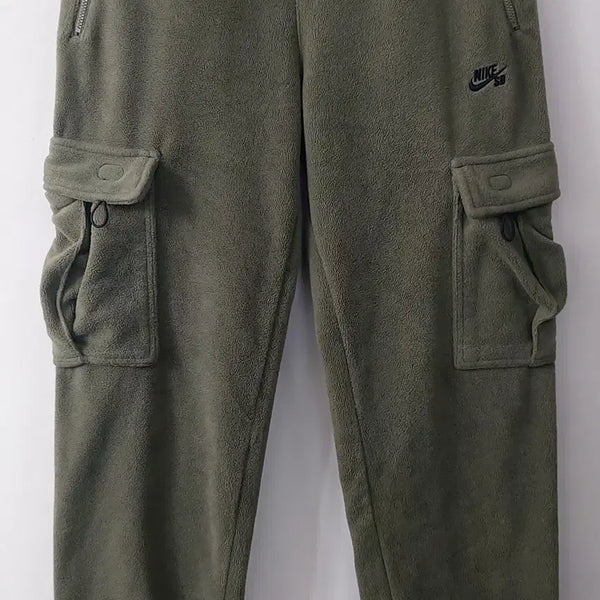 [BUNJANG] Nike SB Fleece Cargo Jogger Pants Olive Green (US XS/Womens S) / 나이키 Us.XS(S) SB 플리스 카고 조거. OB. A