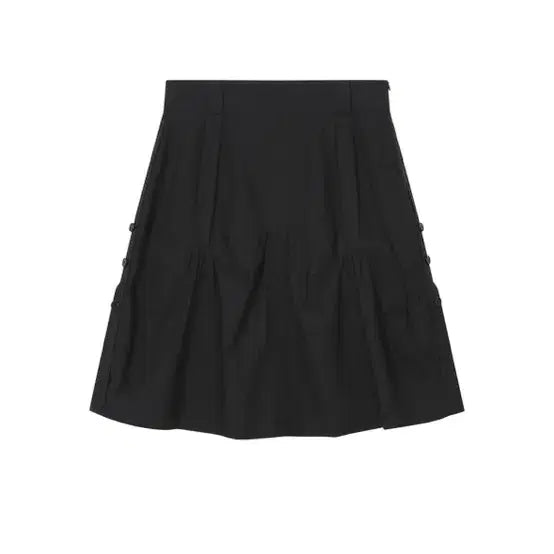 [BUNJANG] Miseki Seoul Slouchy Balloon Midi Skirt Black / 미세키서울 슬라우치 벌룬 미디 스커트 블랙