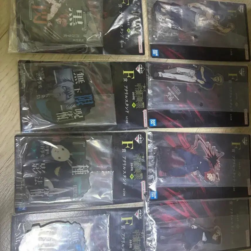[BUNJANG] Jujutsu Kaisen Shibuya Incident Acrylic Stand & Figure Set (Sealed) / 미개봉 새상품) 주술회전 하위상 세트