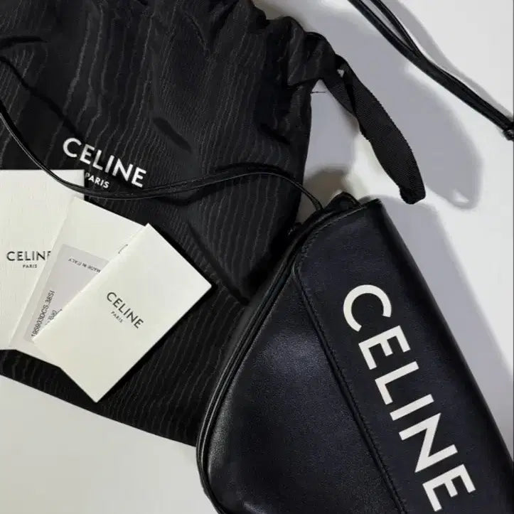 [BUNJANG] Celine Triangle Bag Black / 셀린느 트라이앵글백 블랙