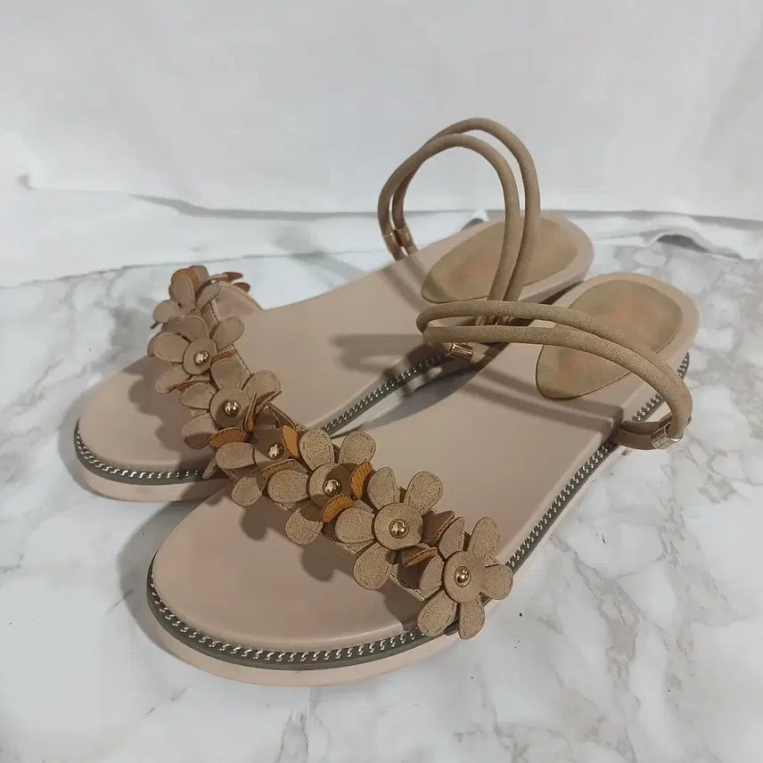 [BUNJANG] Women's Strap Sandals 245 (26D304) / 여성 스트랩 샌들 245 (26D304)
