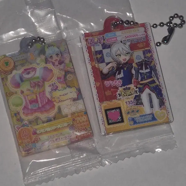 [BUNJANG] PriPara Gashapon Keychain Hibiki, Nina Bundle Set / 프리파라 가샤폰 키링 히비키, 니나 일괄 판매