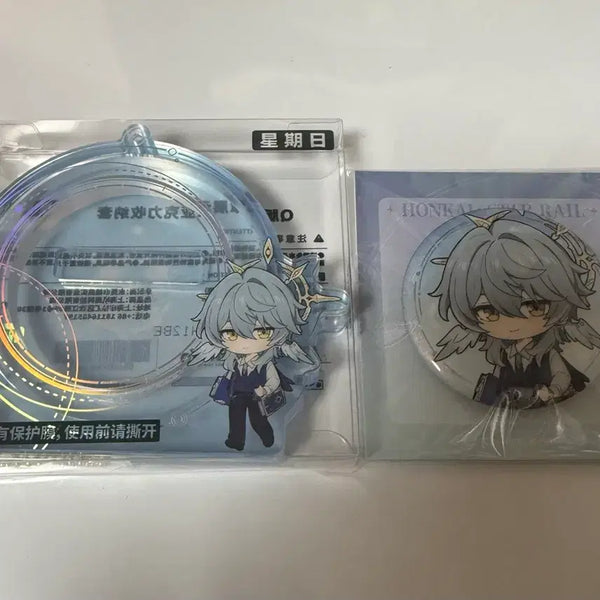 [BUNJANG] Honkai Star Rail Sunday TaoBao Exclusive Can Badge Acrylic Case Keychain / 붕괴 스타레일 붕스 선데이 타오바오 특전 캔뱃지 아크릴 케이스 키링