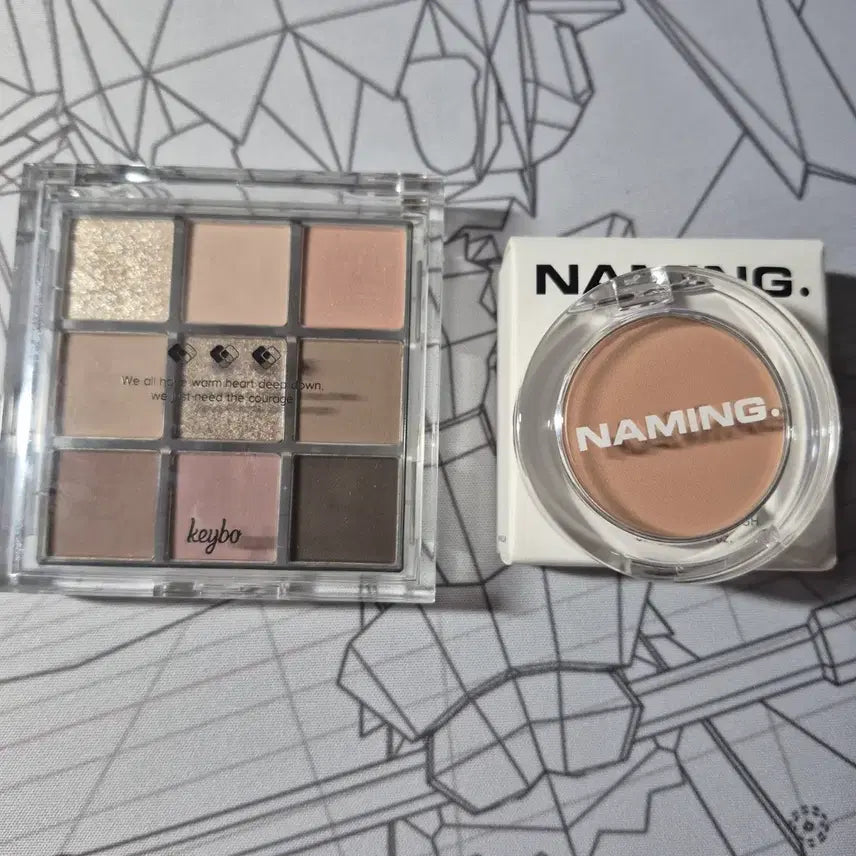 [BUNJANG] Naming Pro Touch Color Palette 05 Night Out / 키보 아이팔레트 05 나이트아웃 night out 네이밍 블러셔 카야