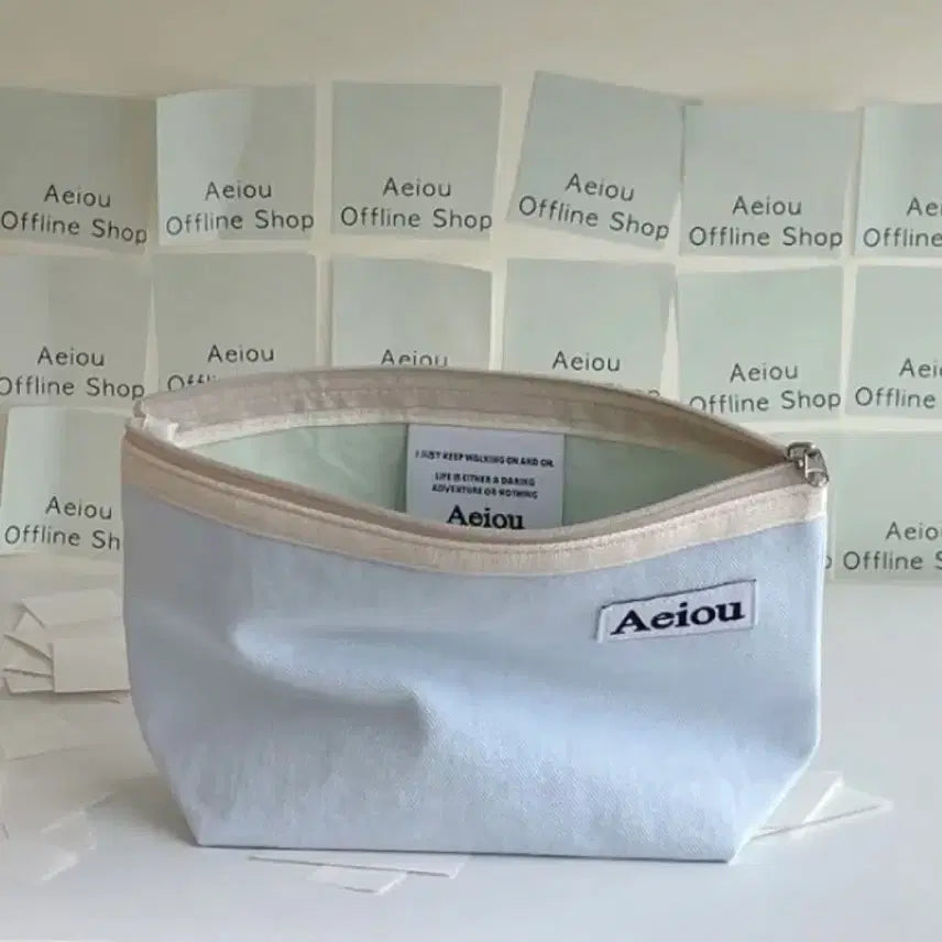 [BUNJANG] Alpine Snow Mountain Pouch L size / 아에이오우파우치 Alpine Snow Mountain L size