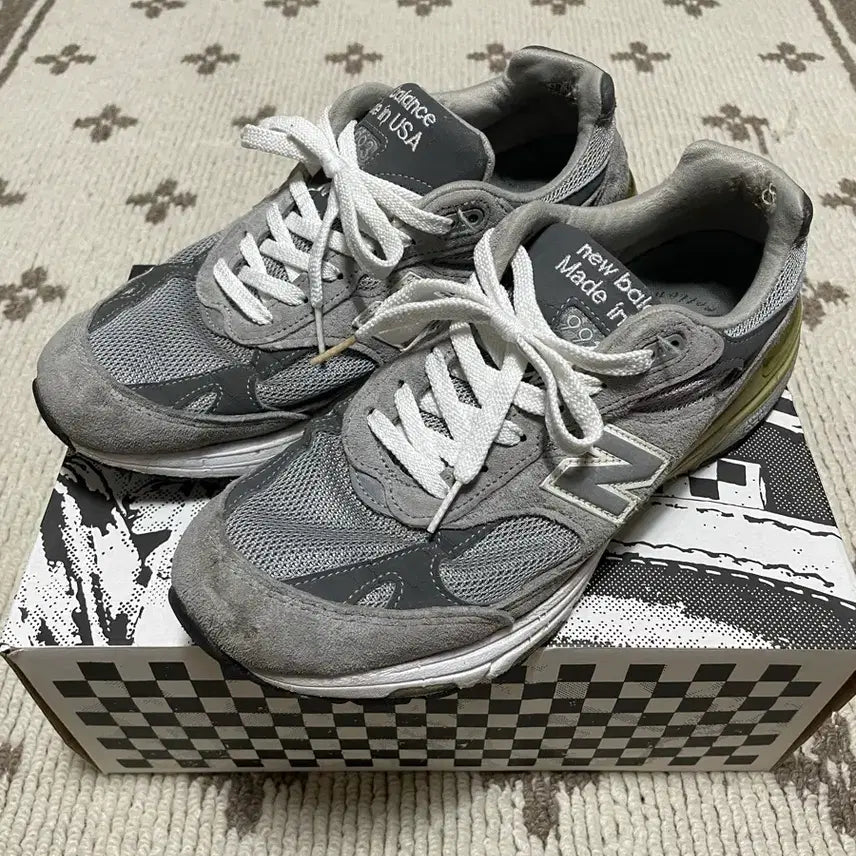 [BUNJANG] New Balance 993 Made in USA Gray Running Shoes / 뉴발란스 993