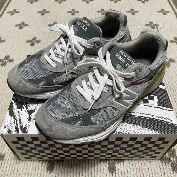 [BUNJANG] New Balance 993 Made in USA Gray Running Shoes / 뉴발란스 993