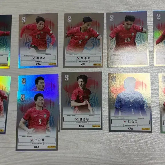 [BUNJANG] Panini KFA 2026 K League Trading Cards Bundle (Son Heung-min, Lee Kang-in, Baek Seung-ho, Yang Min-hyuk) / 2026 k리그 파니니 KFA 손흥민 이강인 배준호 양민혁 백승호 등 일