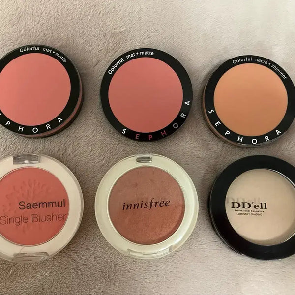 [BUNJANG] Sephora, Saemmul, Innisfree, DD'ell Blush Bundle / [세포라 새상품] 블러셔 일괄 판매