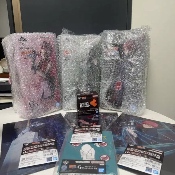 [BUNJANG] Naruto New Sakura B, Kakashi C, Sasori E Sealed Figure Bundle Set / 택포25+덤)미개봉 나루토 신상 사쿠라B,카카시C,사소리E 일괄판매