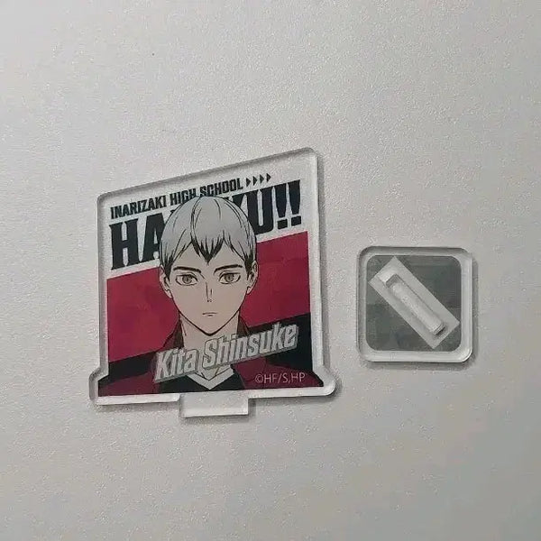 [BUNJANG] Haikyuu!! Shinsuke Kita Mini Acrylic Stand & Atsumu Unofficial Sticker Set / 하이큐 키타 신스케 미니 아크릴 스탠드 아츠무 비공굿 스티커