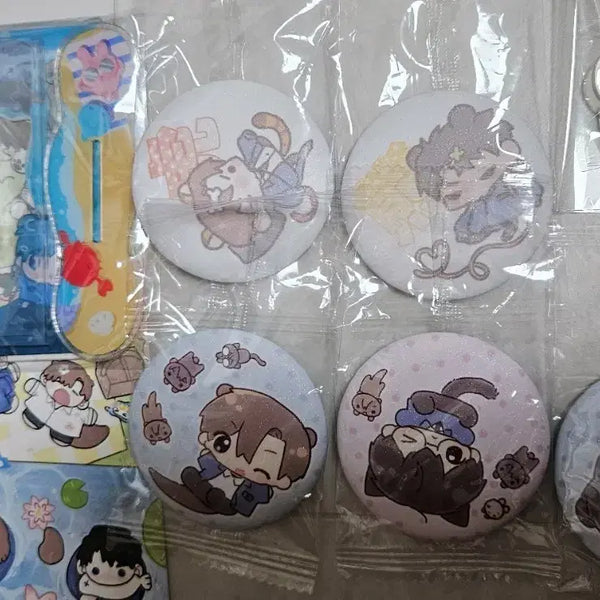 [BUNJANG] Hyunmoo Animal Nalliguk Team 1 Cafe Lucky Draw Badge / 괴담출근 동물난리국 현무 1팀 카페 럭키드로우