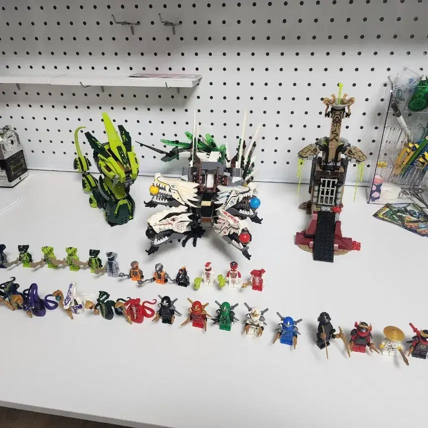 [BUNJANG] LEGO Ninjago 9450 Set with Figures / 레고 닌자고 9450과 피규어 세트
