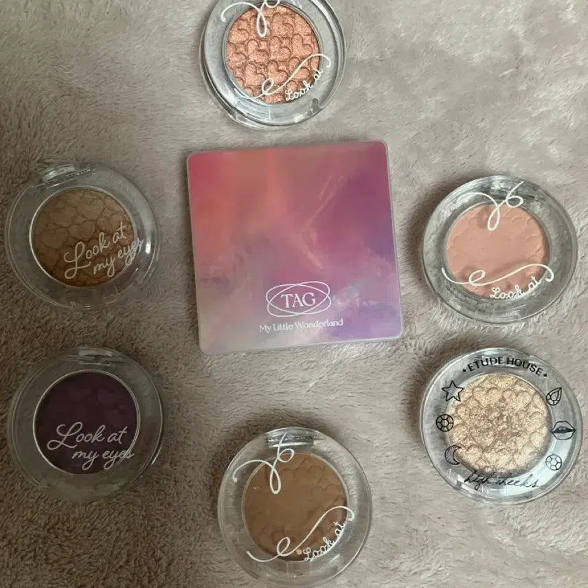 [BUNJANG] Too Cool For School Wonderland Cheek Bomb No. 1 Peach Heaven & Etude House Eyeshadow Set / 투쿨포스쿨 원더랜드 치크밤 1호 피치 헤븐 외 에뛰드 아이섀도우